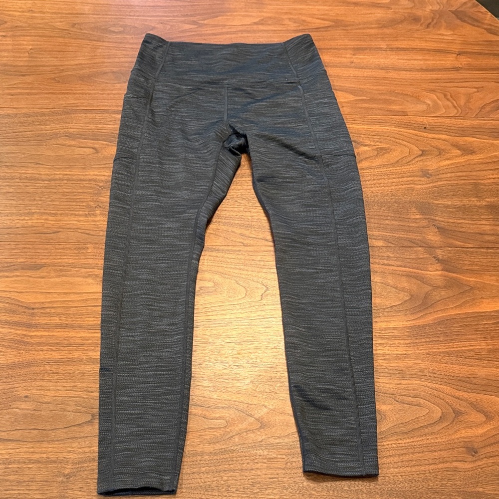 Women's Mondetta Charcoal Performance Luxury Leggings Size Small